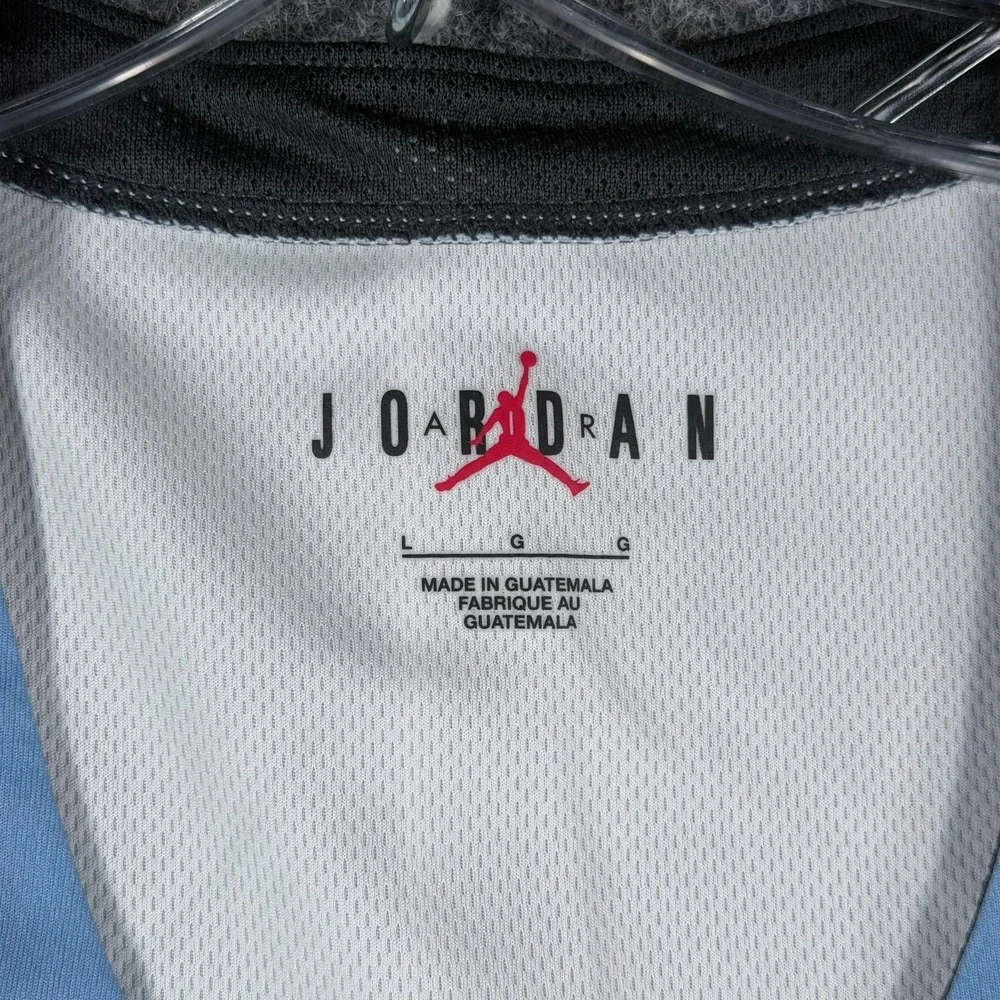 Air Jordan Basketball Jersey & Shorts Men L/M White Blue Performance Knights #20